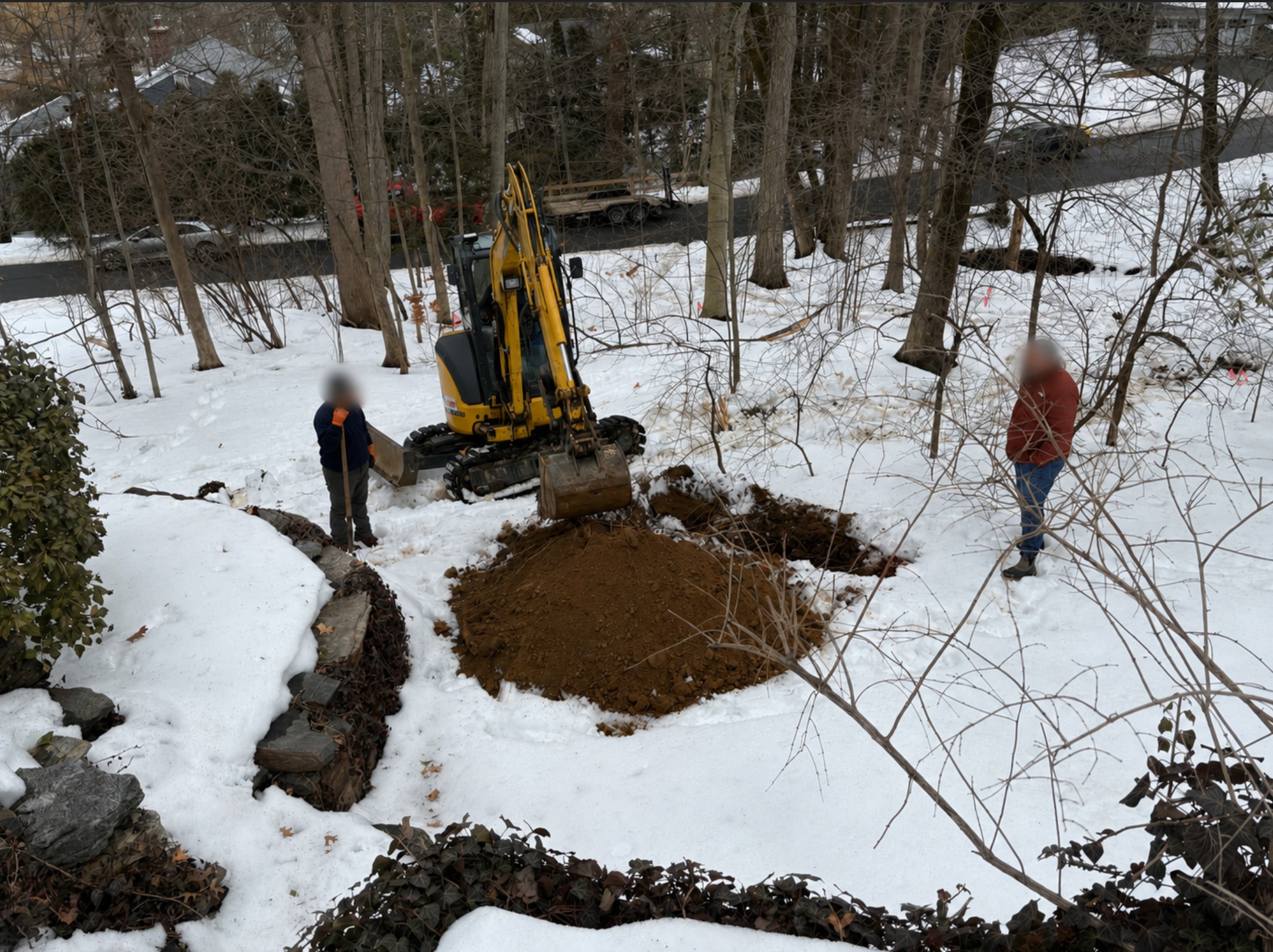 Soil test excavation damage — February 2026
